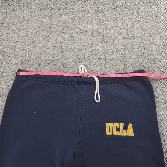 UCLA Bruins Pants Men Extra Large Blue Embroidered Jogger Sweat Pants Chore - Picture 4 of 8